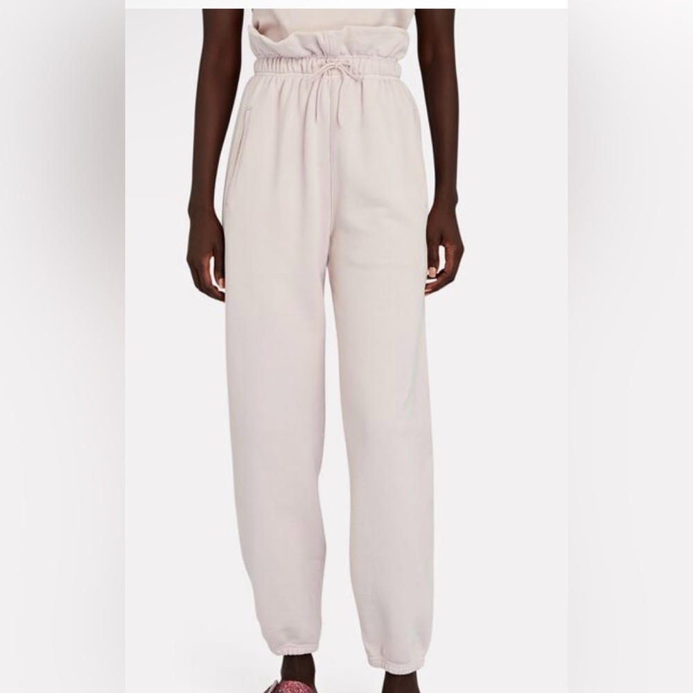 AGolde Paperbag sweatpants cream